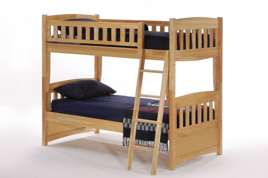 Cinnamon Twin Twin Bunk