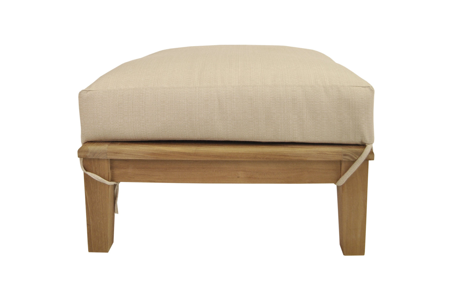 Brianna Outdoor Ottoman + Cushion