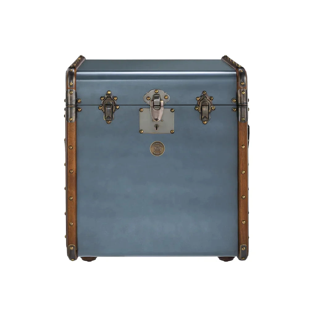 Stateroom End Table Chest by Authentic Models, Black