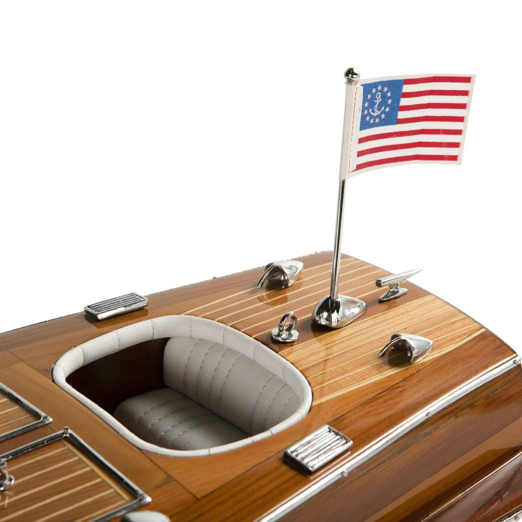 Triple Cockpit USA Boat Model by Authentic Models