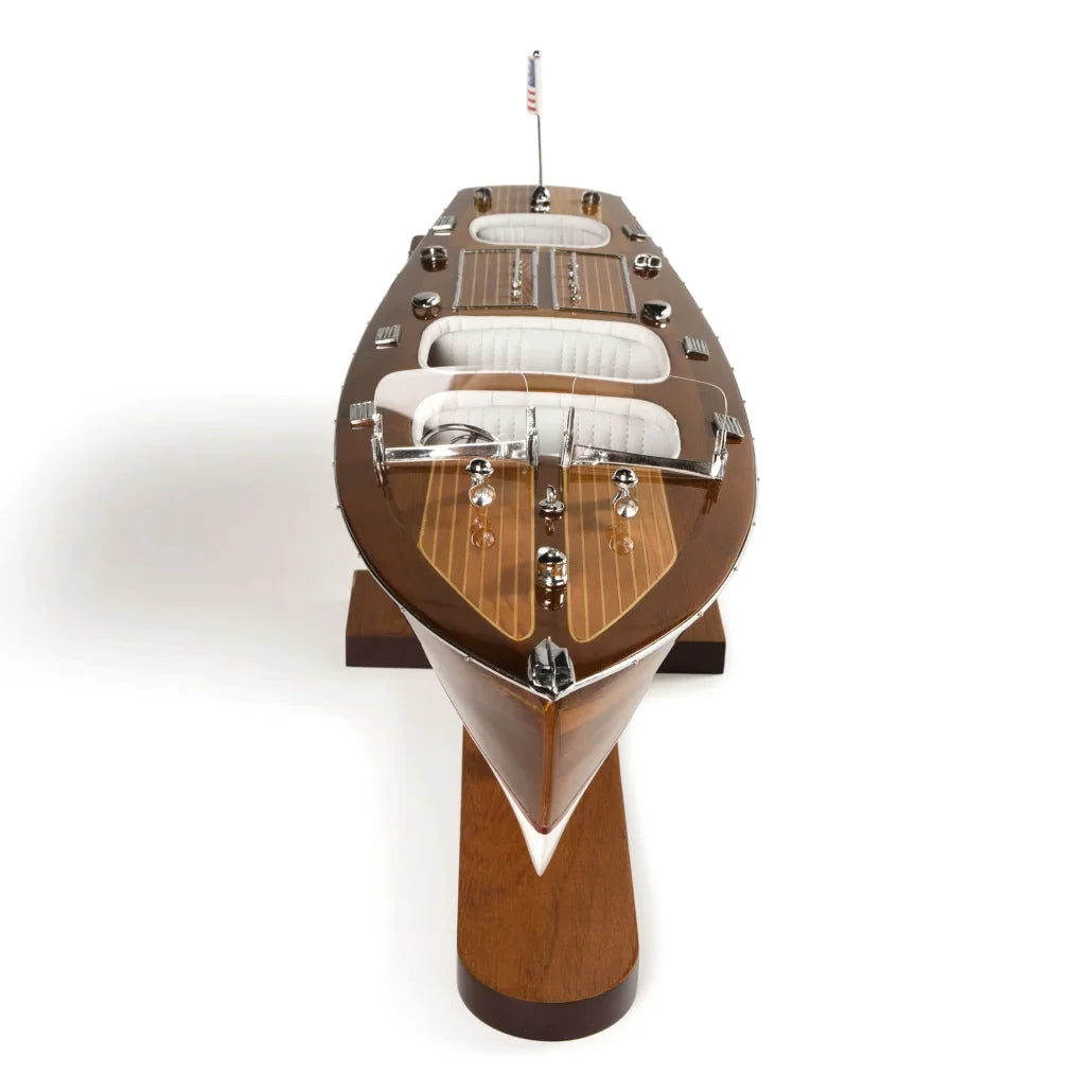 Triple Cockpit USA Boat Model by Authentic Models