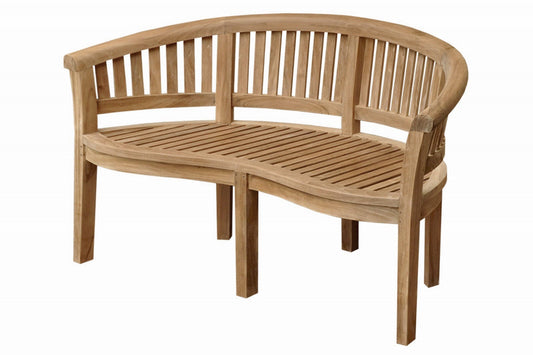 Curve 3-Seater Bench Extra Thick Wood